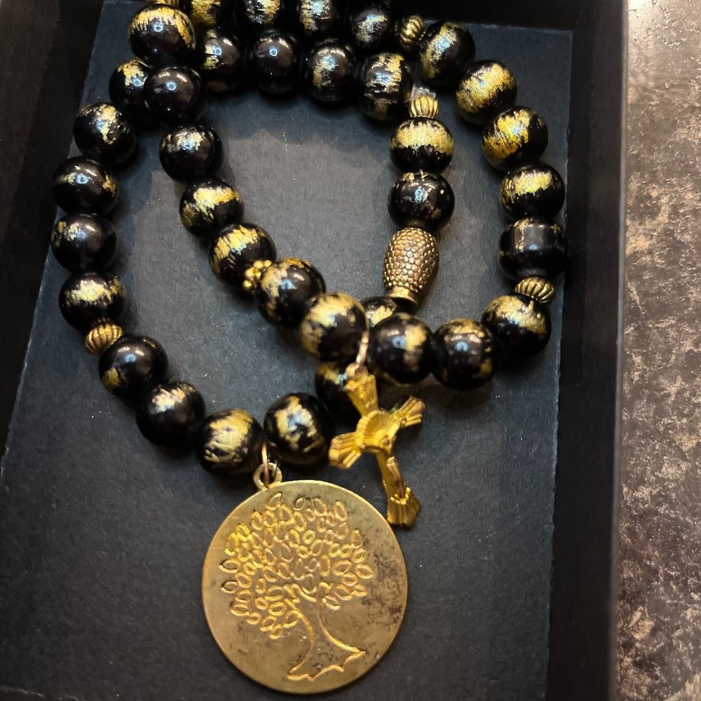 beaded bracelet